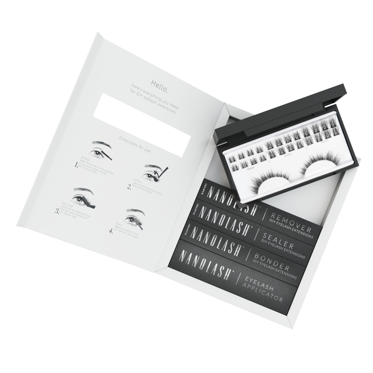 nanolash Cluster vipper til DIY påsættelse - starter kit