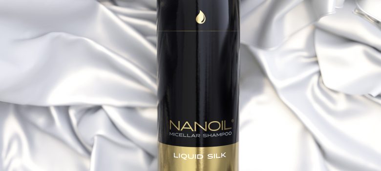 Nanoil shampoo til glansløst hår med flydende silke